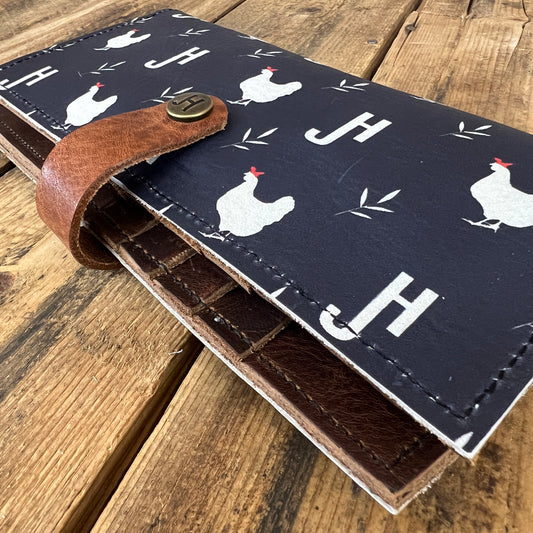 JH Logo Long Wallet - Navy