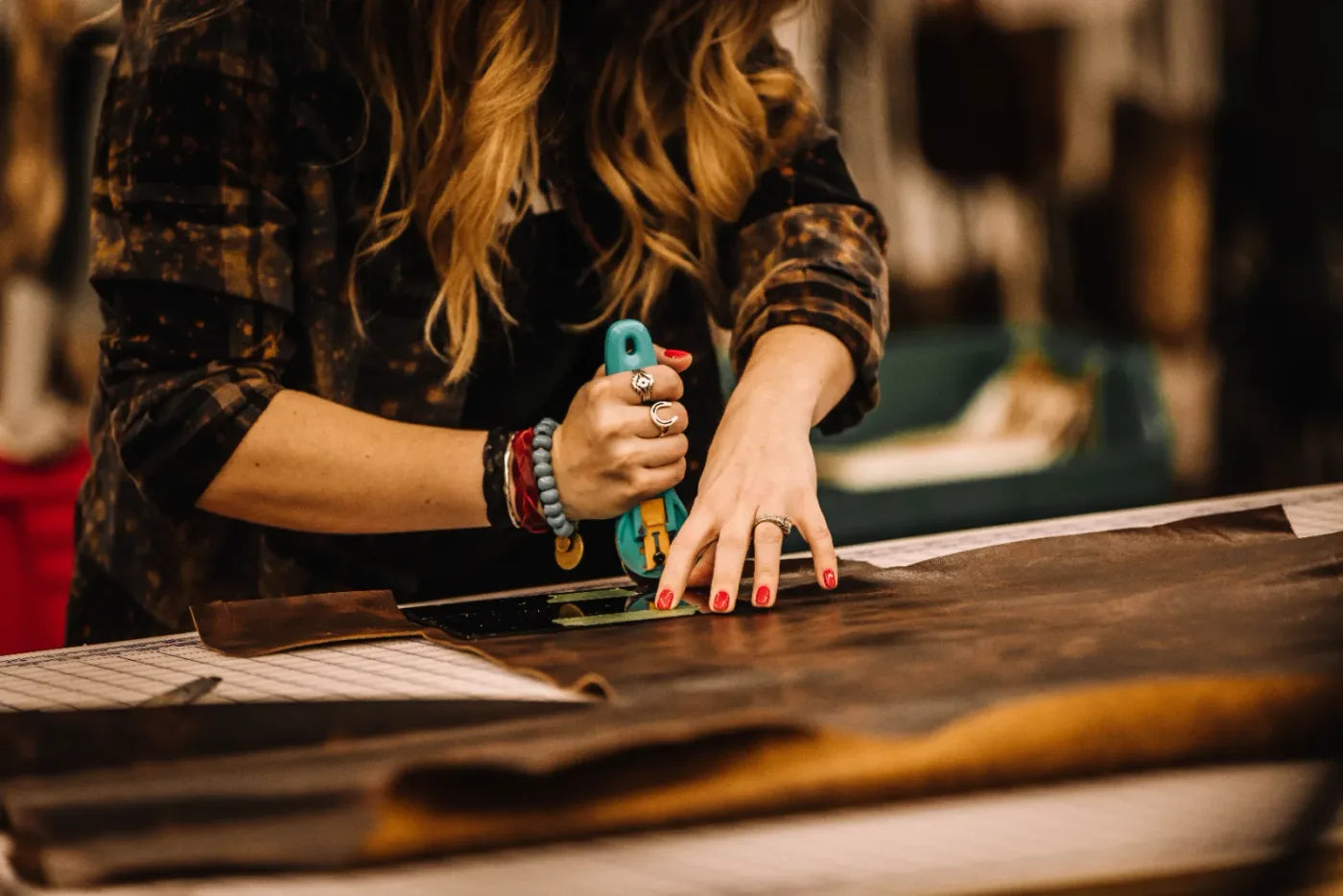 Handcrafted by Iowa women artisans, not assembly-line labor