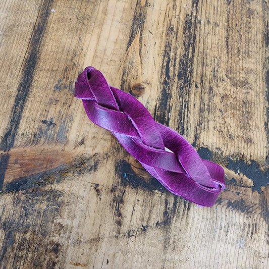 Mystery Braid Bracelet - Magenta