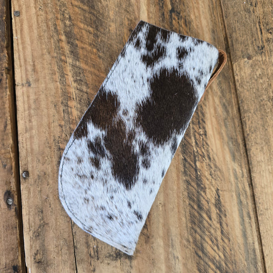 Cowhide Glasses Sleeve