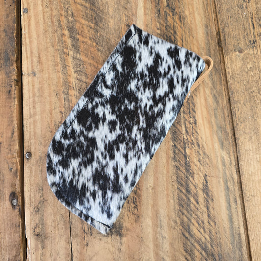 Cowhide Glasses Sleeve