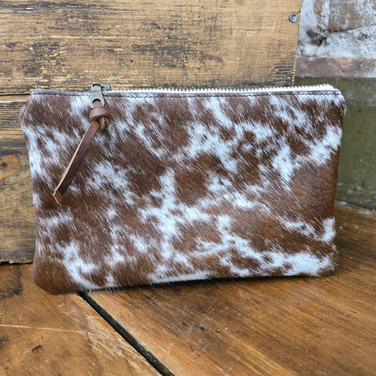 Small Cowhide Catchall (Chestnut)