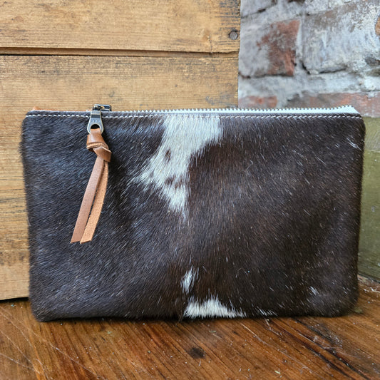 Small Cowhide Catchall (Caramel)