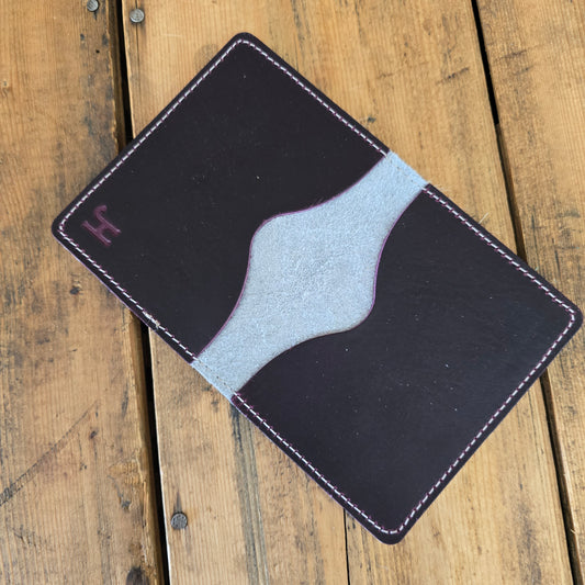 Cowhide Card Holder (Wine)