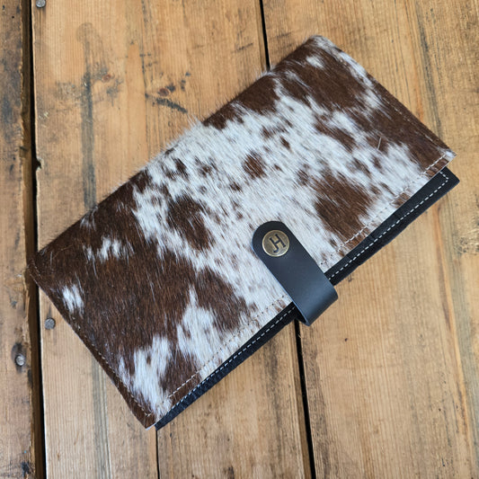 Cowhide Wallet (Pebbled Black)