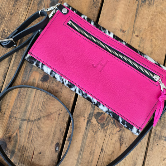 Carly Clutch (Hot Pink)