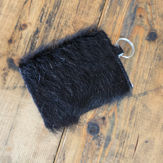 Cowhide Keychain Cardholder