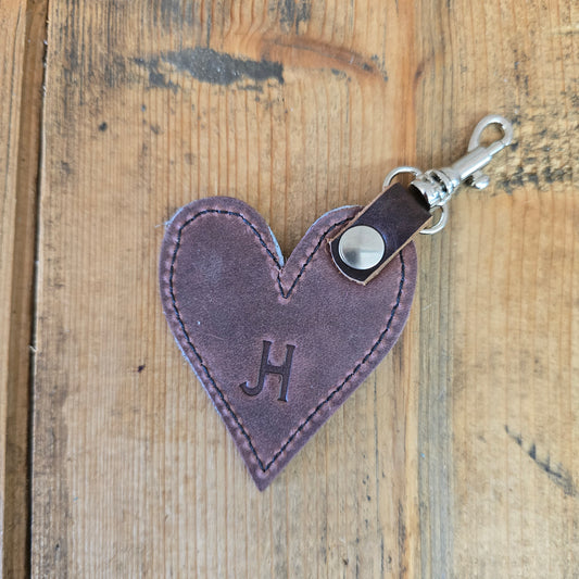 Heart Handbag Charm -  Rare Finds Mauve