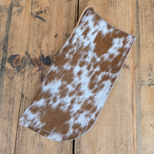 Cowhide Glasses Sleeve