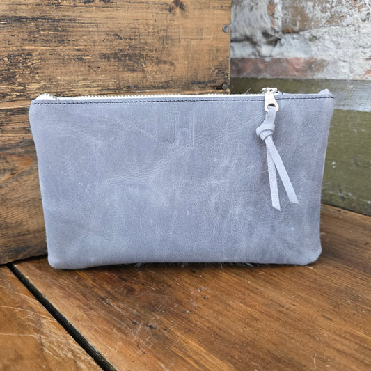 Small Cowhide Catchall (Slate)