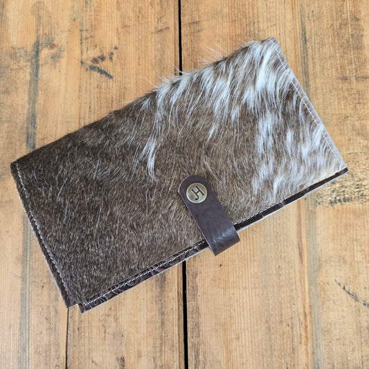 Cowhide Wallet (Walnut)