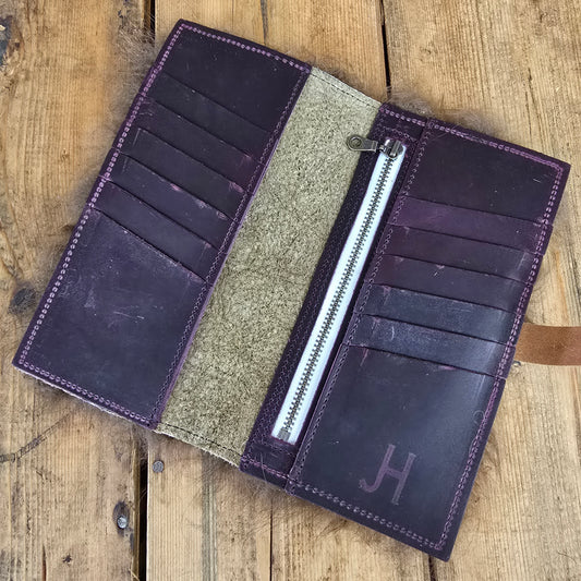 Bison Wallet (Wine)