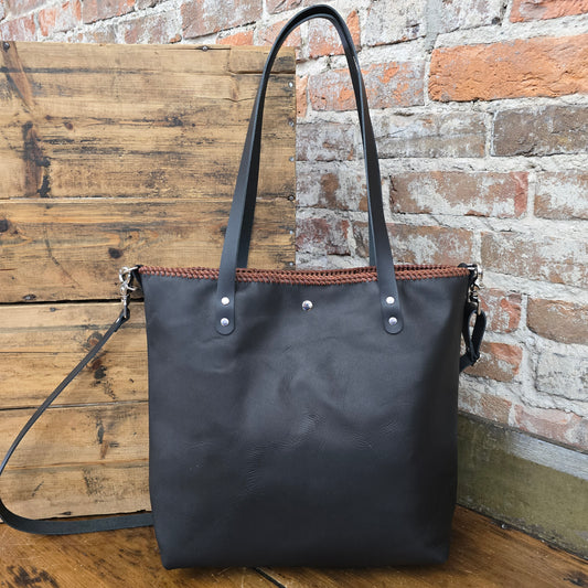 The Tote (Black/Siena) JH07845