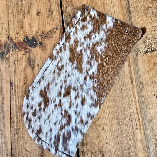 Cowhide Glasses Sleeve