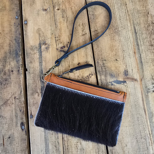 Cowhide Modesto Clutch (Tuscany)