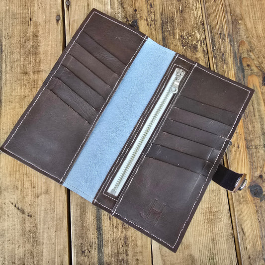 Cowhide Wallet (Chocolate)