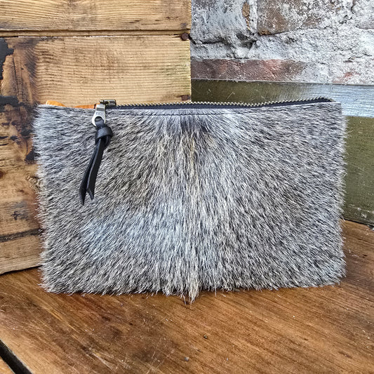 Small Cowhide Catchall (Rare Finds Brown)