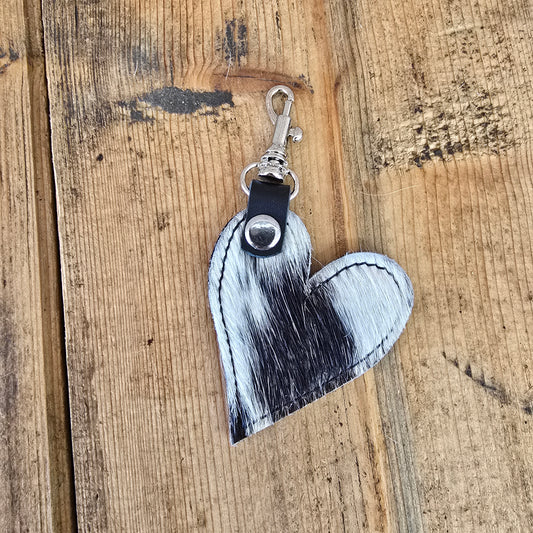 Heart Handbag Charm (Black)