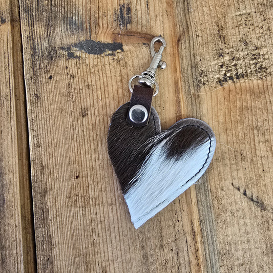 Heart Handbag Charm (Iowa Sky)