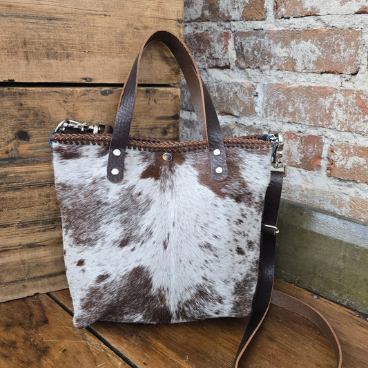 Shorty Tote (Dark Teal/Chestnut) JH08627
