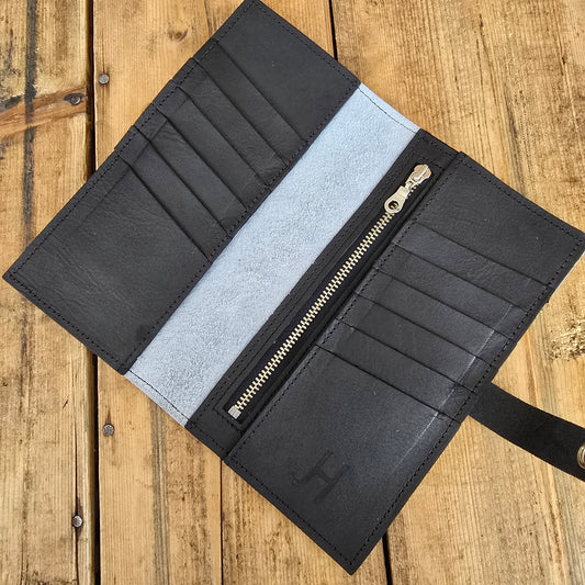 Cowhide Wallet (Black)