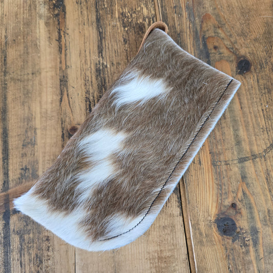 Cowhide Glasses Sleeve