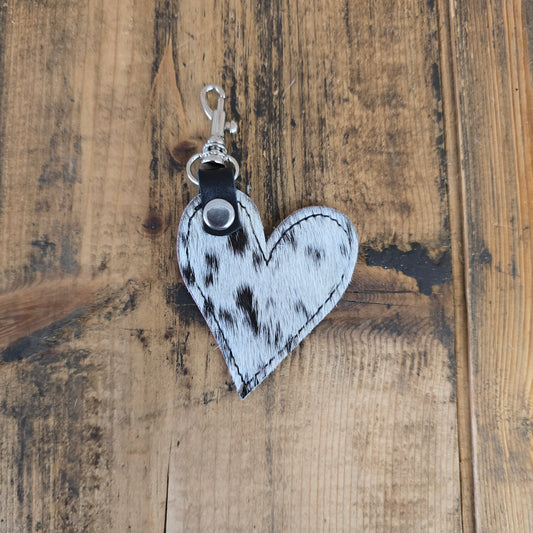 Heart Handbag Charm (Dusty Mauve)