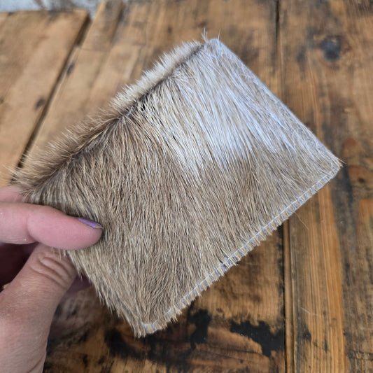 Goat Hide Card Holder (Rare Finds Brown)