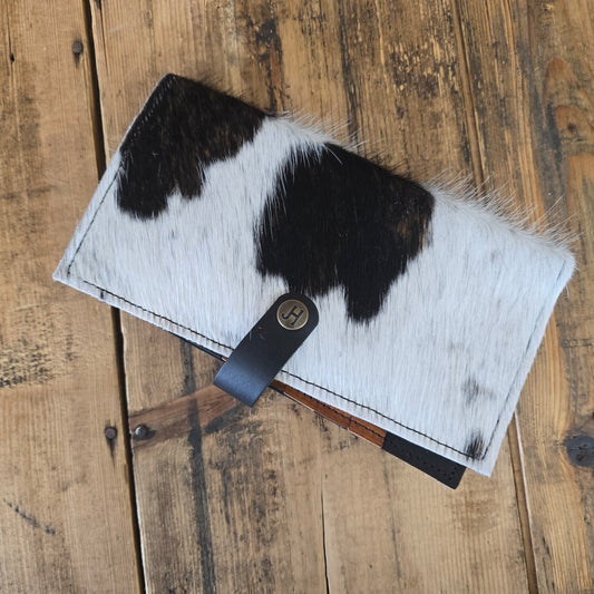 Cowhide Wallet (Tuscany/Black)
