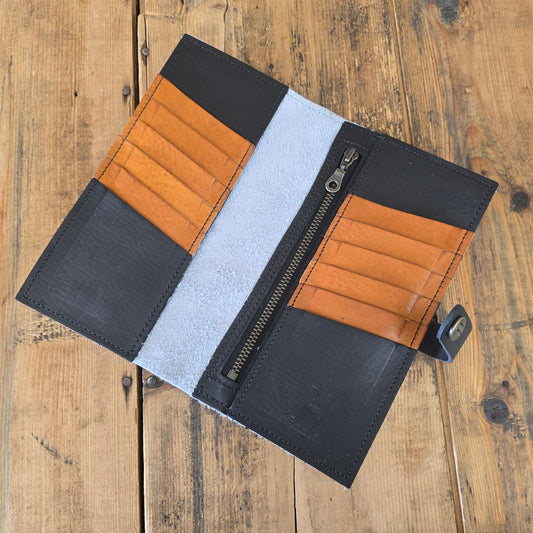 Cowhide Wallet (Tuscany/Black)
