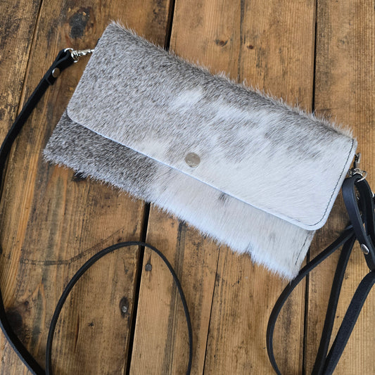 Carly Clutch (Charcoal)