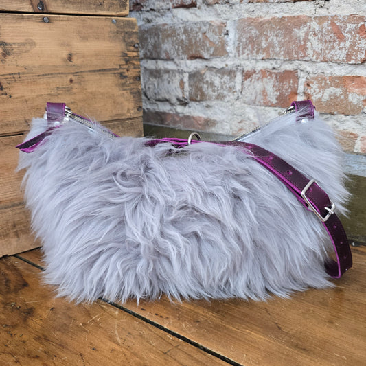 Sheep Hide Tapadero (Magenta) JH09228