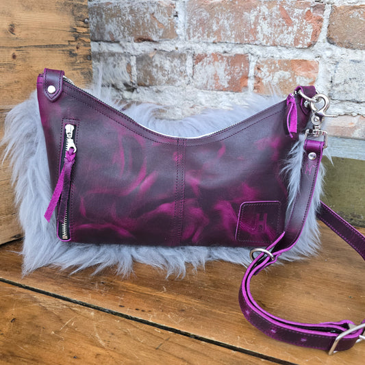 Sheep Hide Tapadero (Magenta) JH09228