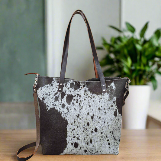 The Tote (Brown Waxed Suede) JH09160