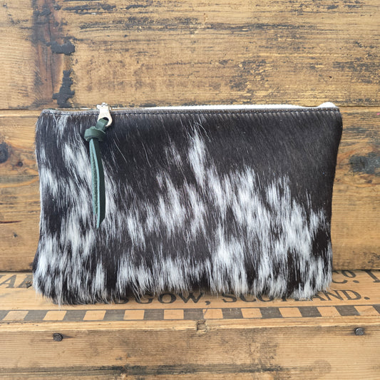 Small Cowhide Catchall (Olive)