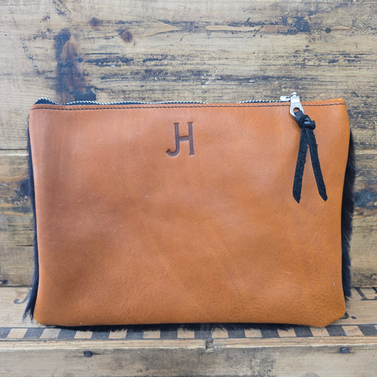 Medium Cowhide Catchall (Tuscany)