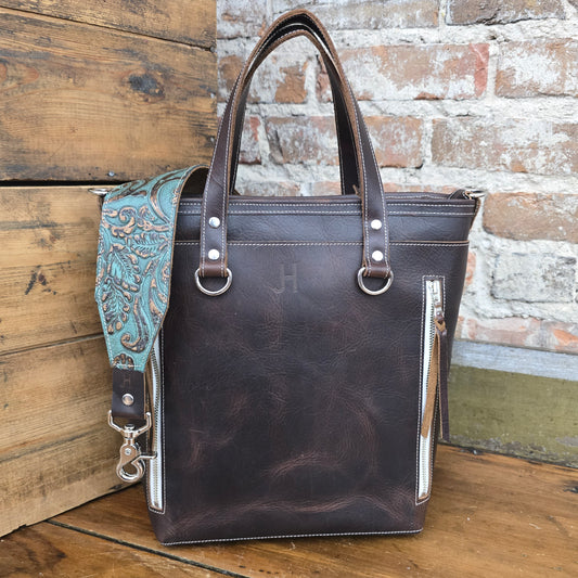 Midwestern (Chestnut/Teal + Rose Gold Emboss) JH09153