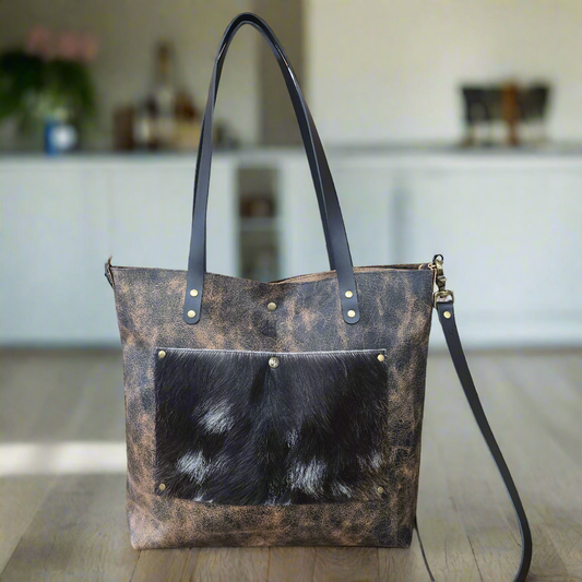 The Tote (Black + Tan) JH09161