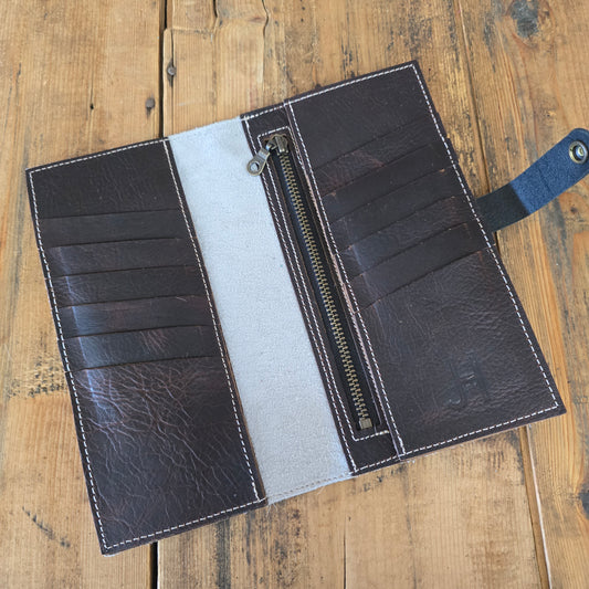 Cowhide Wallet (Chestnut)