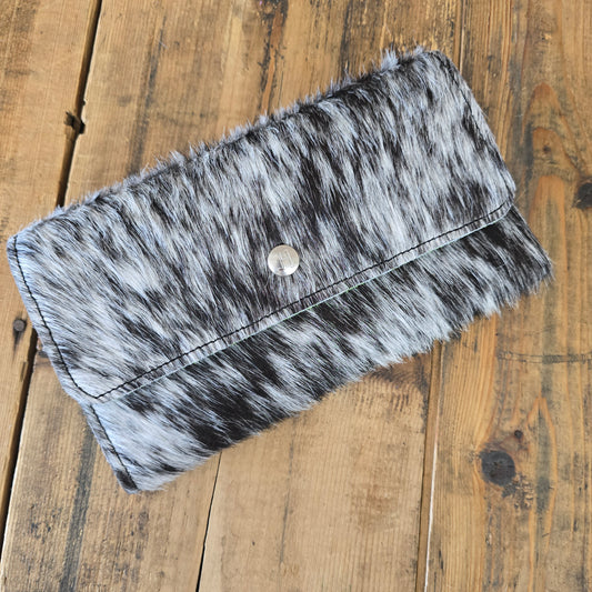 Cowhide Trifold Wallet (Emerald)