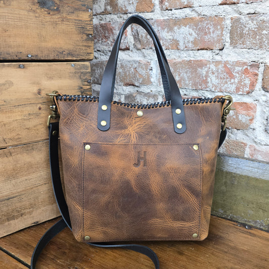 Shorty Tote (Rustic Brown) JH09997