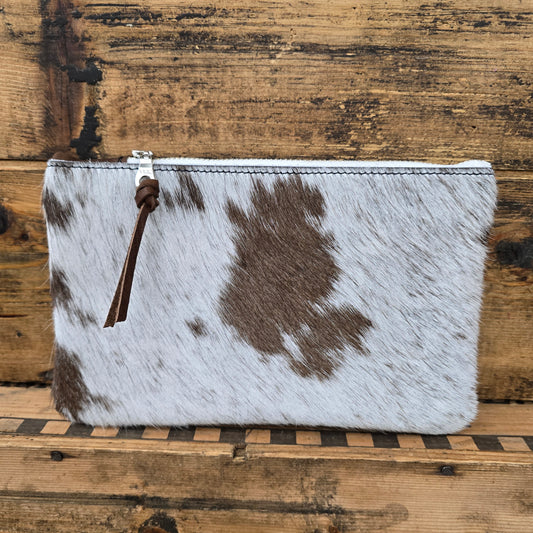 Small Cowhide Catchall (Rare Finds Brown)