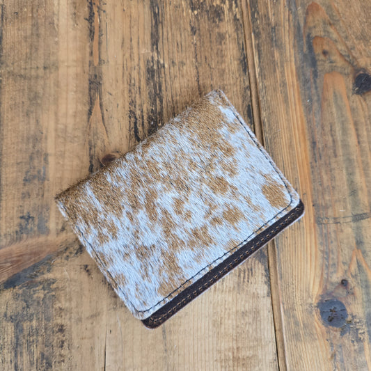 Cowhide Card Holder (Caramel)