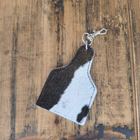 Ear Tag Charm (Denim)