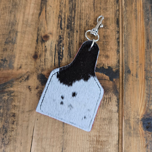 Ear Tag Charm (Charger Red)
