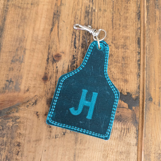 Ear Tag Charm (Island Blue)