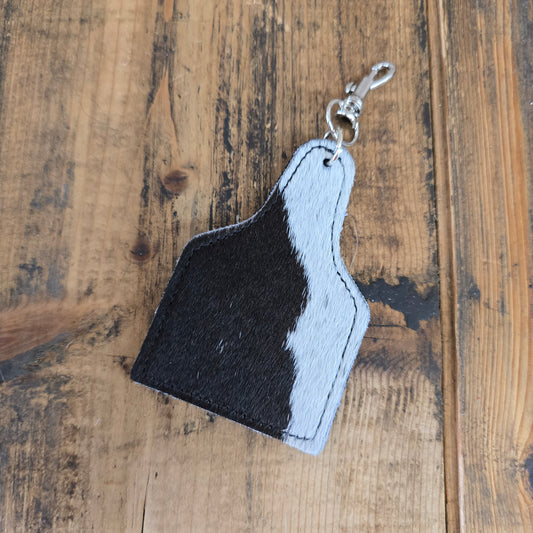 Ear Tag Charm (Black)