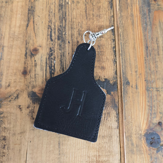 Ear Tag Charm (Black)