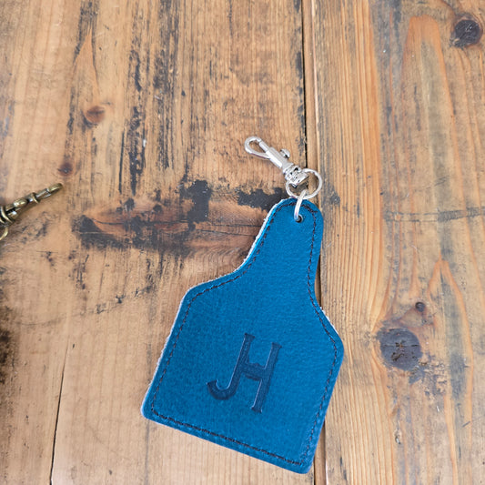 Ear Tag Charm (Turquoise)