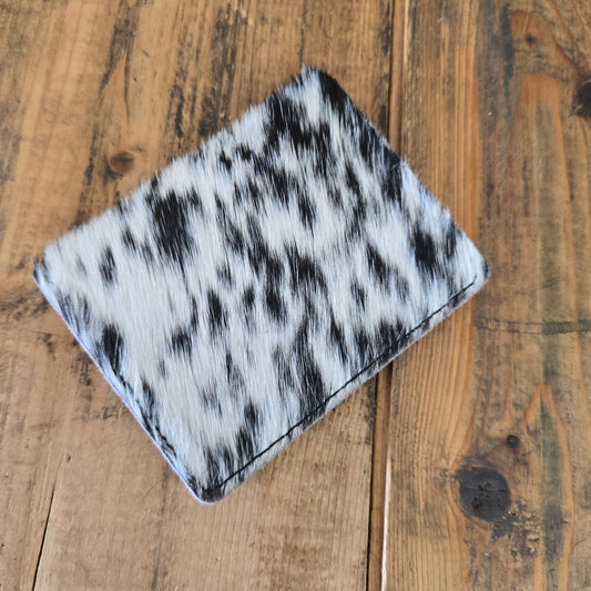 Cowhide Card Holder (Charger Red)